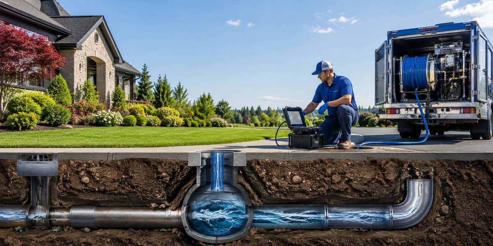 Drainage restoration information for Roebling, NJ